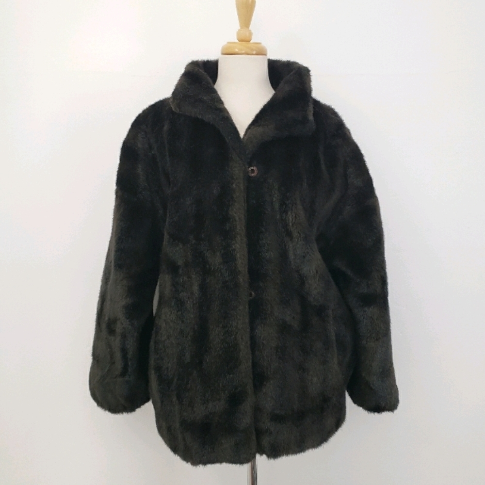 I. Magnim & Company Fur Coat Jacket Top
